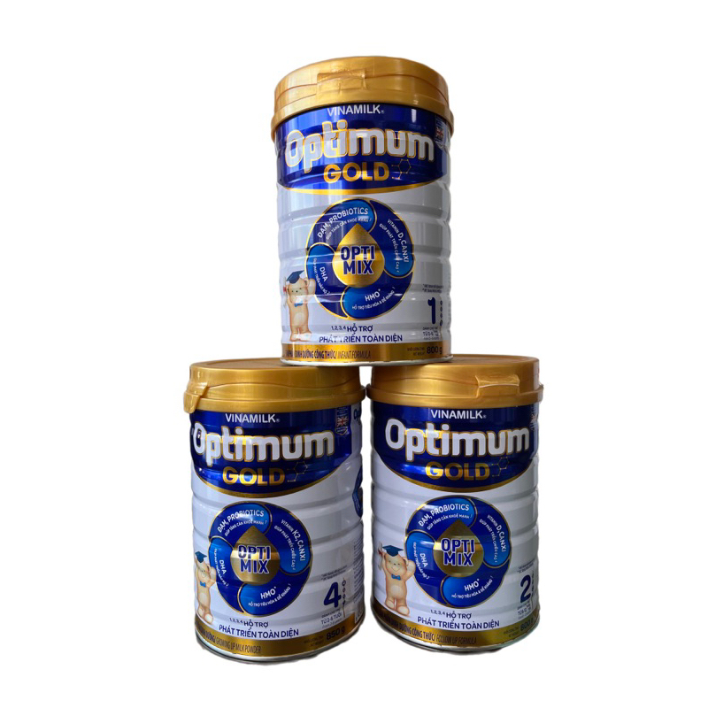 Sữa bột Optimum Gold đủ số 1,2,3,4 OPTIMIX 850g - Sữa công thức ...