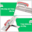 Dao Trét Bột Sơn Nước Minh Phát Thép Mạ Hợp Kim Cán Cam 25cm 27cm 30cm 35cm