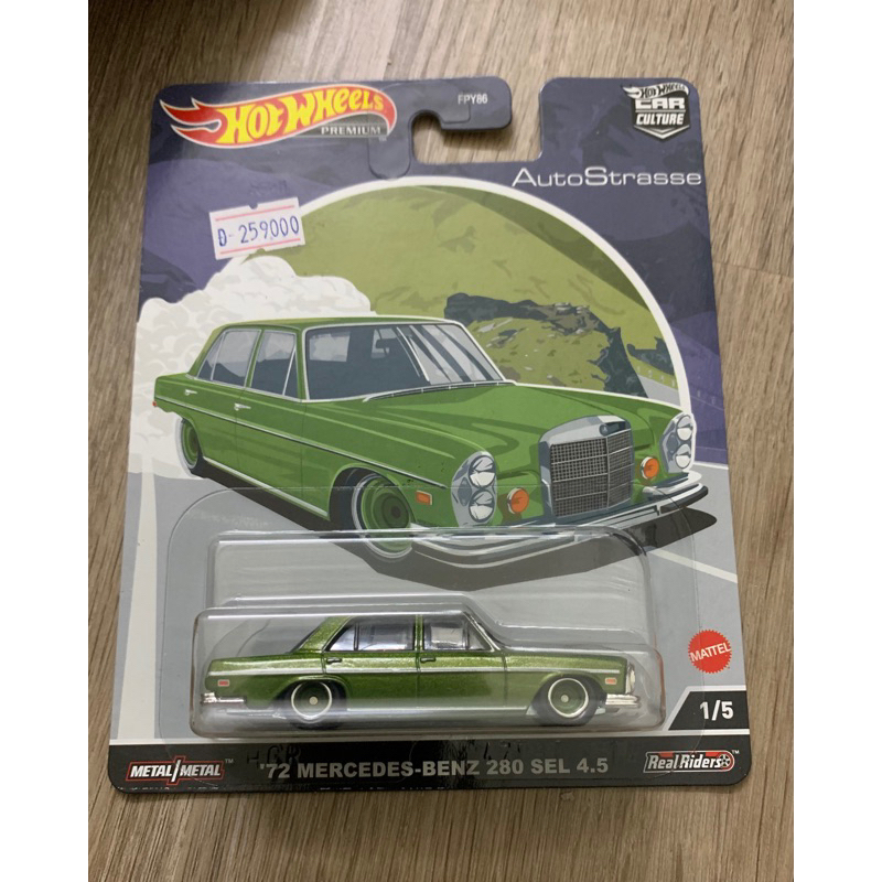 Hot Wheels Premium 72 Mercedes Benz 280 Sel 4 5 Shopee Việt Nam