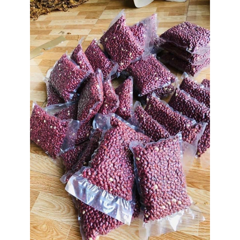 Lạc nhân đỏ Tây Bắc Thơm Bùi Ngọt túi 500gr Hút Chân Không