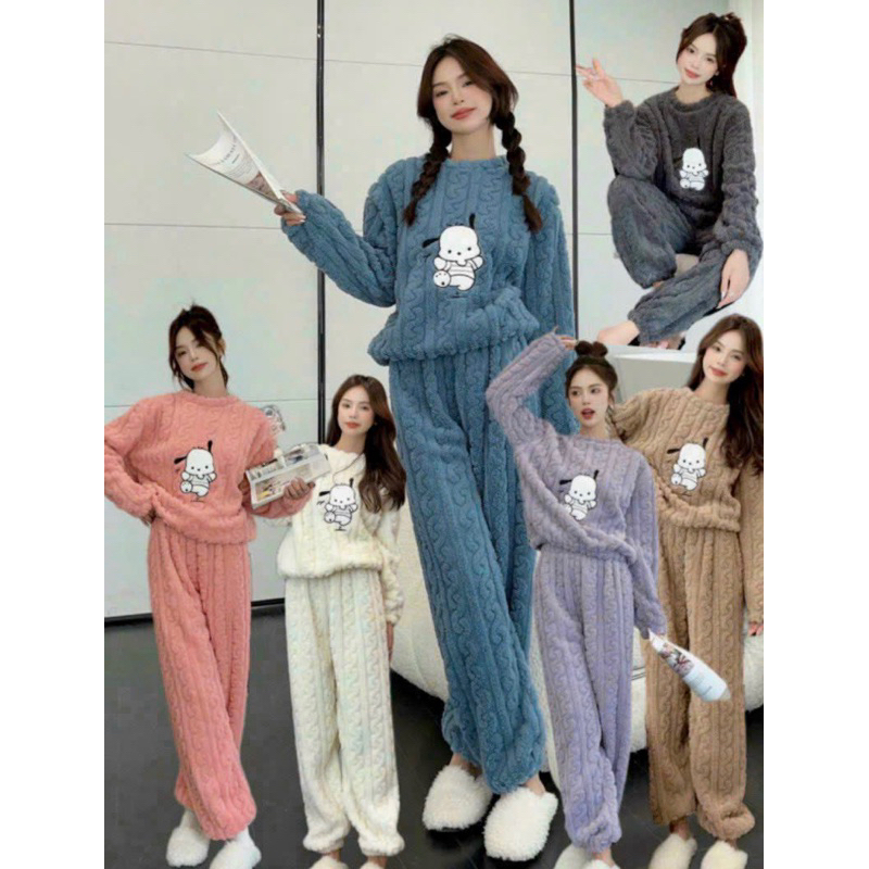 BỘ NỈ BÔNG HOẠ TIẾT GẤU SIÊU XINH 128