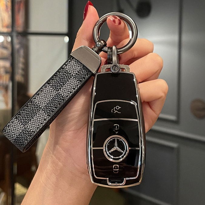 Ốp Chìa Khóa Smartkey Ô Tô Mercedes-Benz Cho Dòng Xe C-Class, E-Class ...