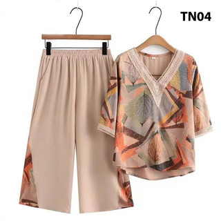 Bộ quần áo trung niên , Món quà dành tặng cho mẹ ý nghĩa - bộ đồ đi tiệc đi chơi cho các mẹ 📸♥️ ✔️