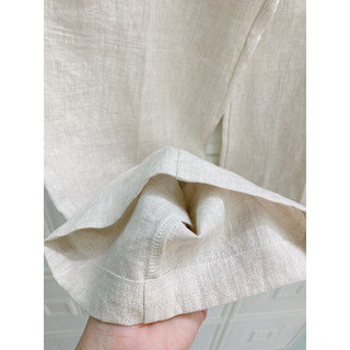 [June Linen] QD02.  Quần dài LINEN TƯNG PREMIUM nữ ống 24cm, lưng cao. LƯNG SAU THUN. Nhiều màu.
