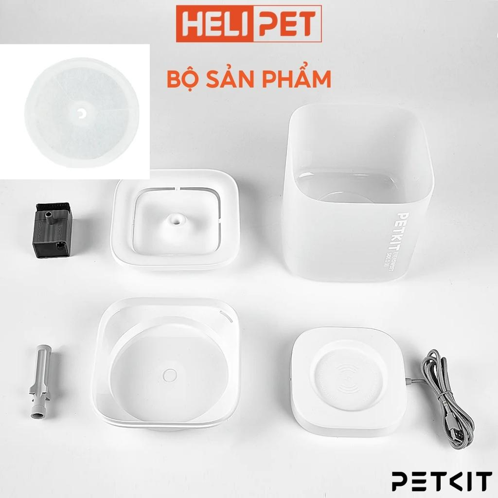 Ảnh Máy Lọc Nước Cho Chó Mèo Bơm Không Dây PETKIT Solo SE - HeLiPet 3