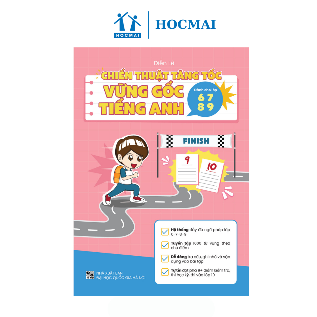 Ảnh Sách chiến thuật tăng tốc vững gốc tiếng Anh - Dành cho lớp 6,7,8,9 - Tự tin đột phá điểm 9,10 1