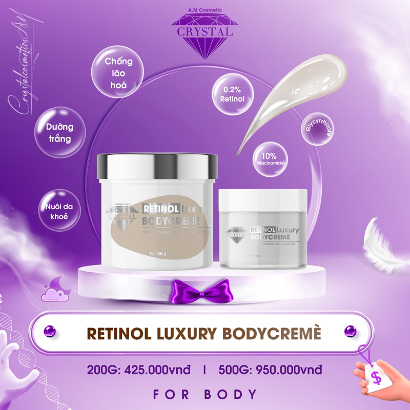 BODY CREAM RETINOL Shopee Việt Nam