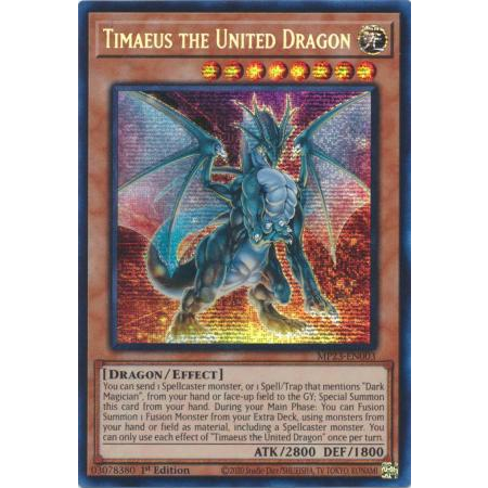 THẺ BÀI YUGIOH TIẾNG ANH CHÍNH HÃNG KONAMI: Timaeus the United Dragon ...