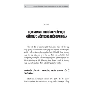 Phương Pháp Học Tập Của Simon - Cách Học Nhanh, Nhớ Lâu Mọi Kiến Thức - Sách Phát Triển Bản Thân Mỗi Ngày