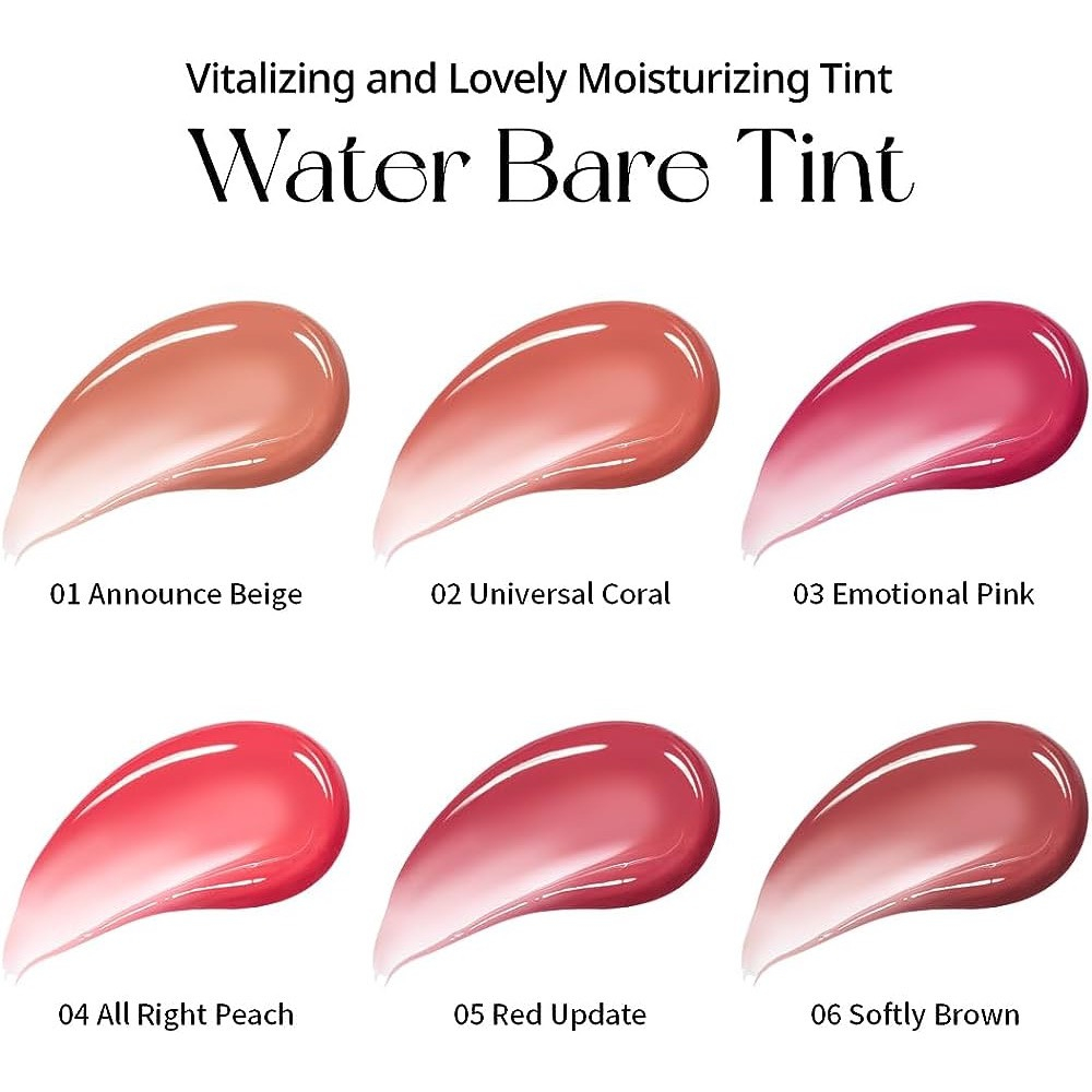 Son Tint Bóng Peripera Bare Water Tint full màu 03 06 07 11 05 08 15 16 17 | BigBuy360 - bigbuy360.vn