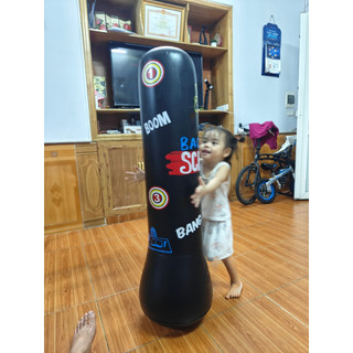 Bao trụ đấm bốc tự cân bằng cho bé,trụ đấm boxing, đấm bốc trẻ em, đấm bốc cho bé