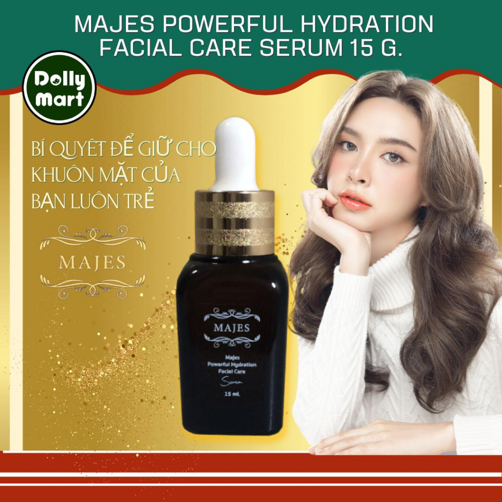 MAJES POWERFUL HYDRATION FACIAL CARE SERUM 15 G. serum dưỡng da mặt