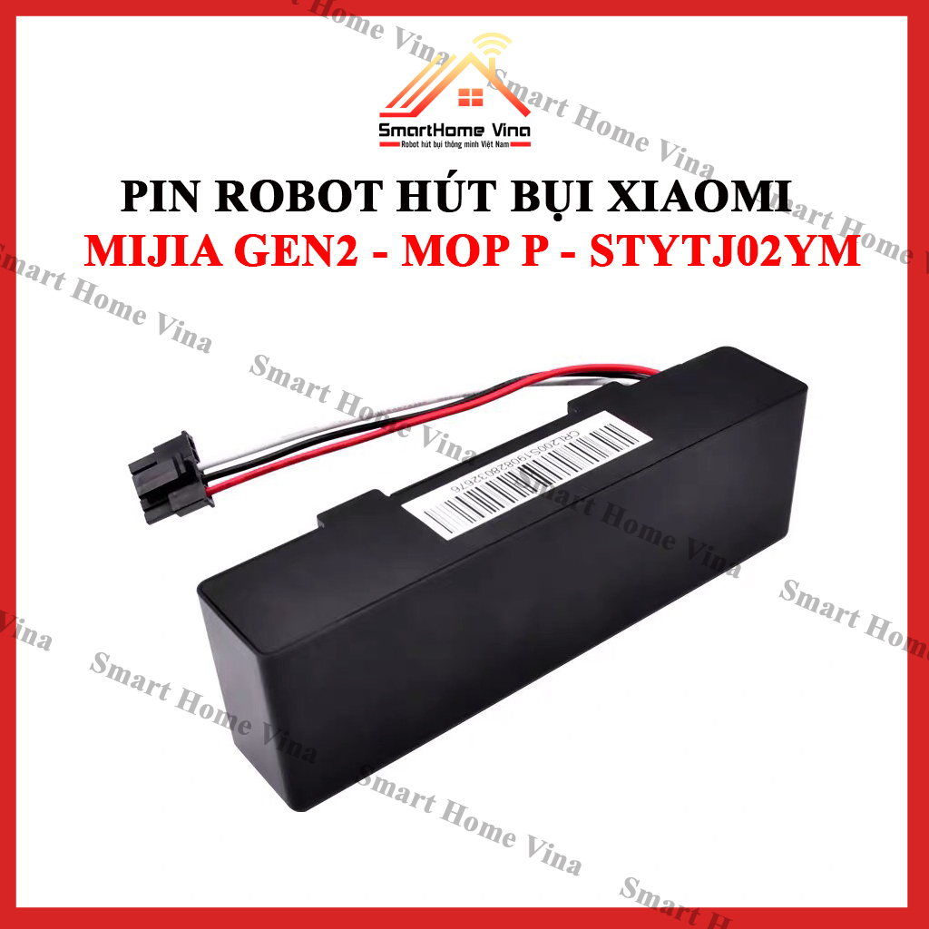 Vhbw Passend Für Xaom Mja 2, VOM V2 PRO, STYTJ02YM, M ROBOT Vacuum Staubsauger Akku Li Ion 5600 Mah