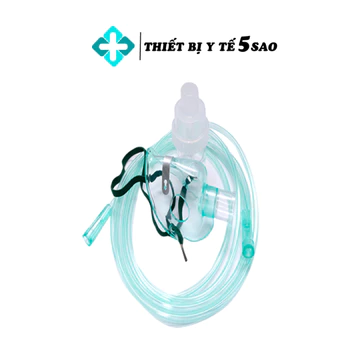 Mặt nạ khí dung người lớn (1 cái), mask khí dung phụ kiện máy xông mũi họng
