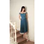 Vella Fashion - Đầm midi tà dập ly dự tiệc sang trọng VD23104