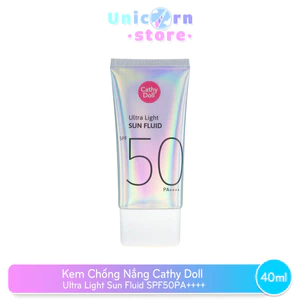 Kem Chống Nắng Cathy Doll Ultra Light Sun Fluid SPF50 PA++++ 40ML