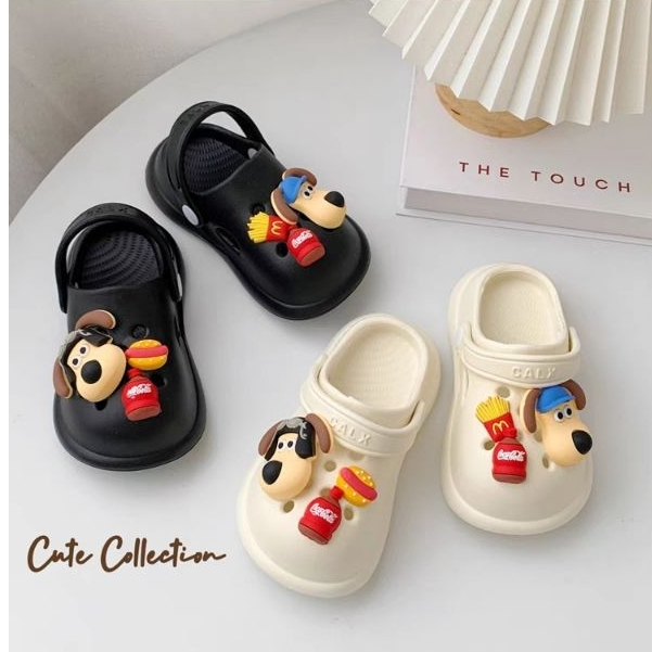 Dép Sục cún siêu dễ thương cho bé gái bé trai, nhẹ mềm êm chân