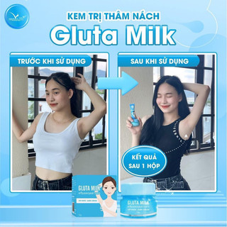 Combo sỉ 10 Kem Hết Hôi Nách Thâm Nách Gluta milk