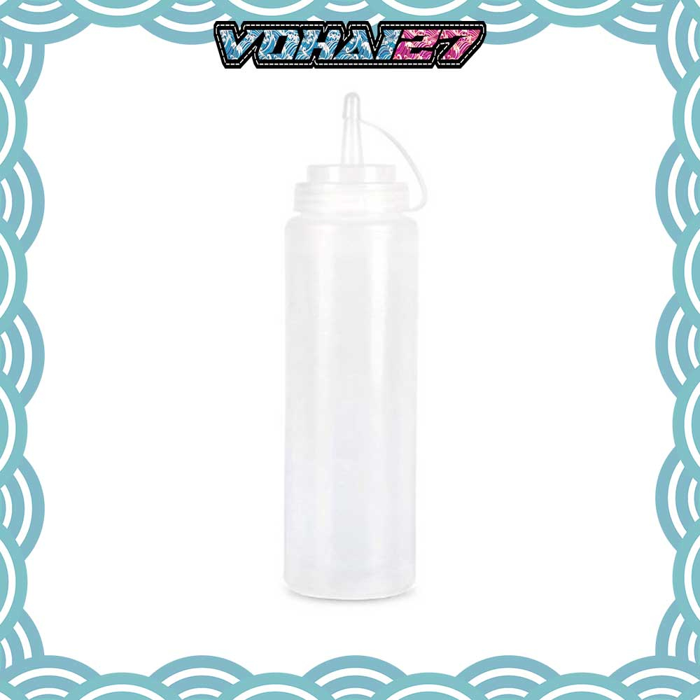 Bình 1 vòi đựng tương, nước sốt, sirup, kem trứng, nước trái cây
