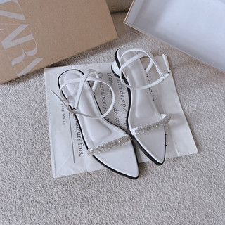 Gót Sandal Mũi Nhọn Trụ Tròn MieoShoes G1144 G1146 G1145