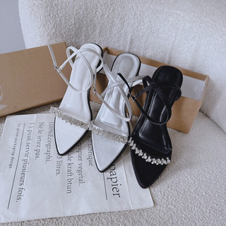 Gót Sandal Mũi Nhọn Trụ Tròn MieoShoes G1144 G1146 G1145