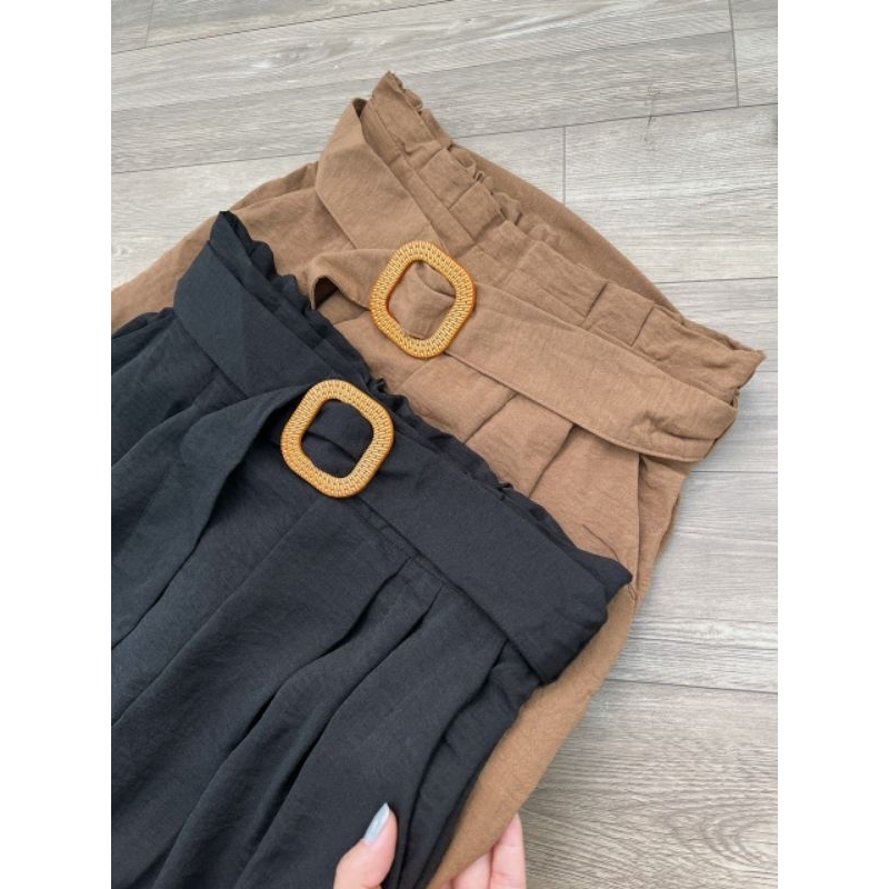 (Sale) Quần đũi baggy George* kèm belt bigsize - dư xịn