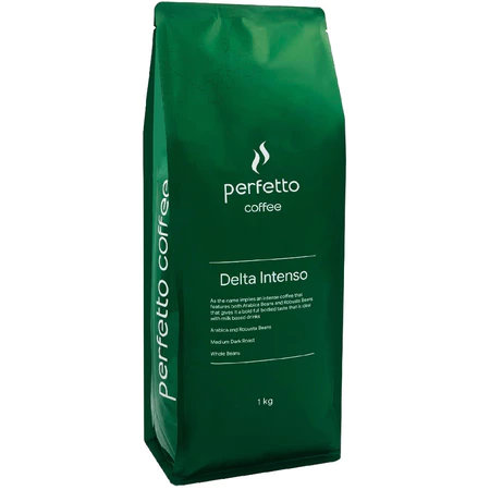 Cà phê hạt nguyên chất Perfectto Delta Series Intenso 1kg