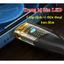 Dây cáp sạc nhanh 60W Type C sang Type C thương hiệu ESSAGER, Chất Liệu Vải, Chống Đứt và Chống Gãy đầu cáp