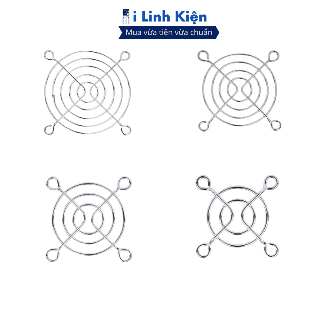 Lưới bảo vệ quạt an toàn đầy đủ các kích thước ilinhkien.