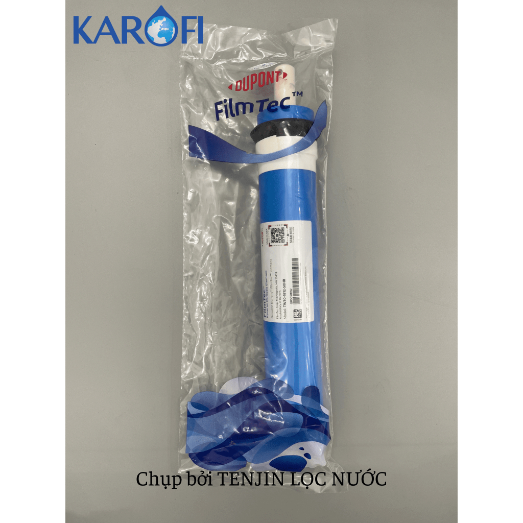 Combo 8 Lõi Lọc Nước Karofi Dòng Mới Gồm 123 Smax Pro - Màng RO Dupont 50GPD - Lõi Chức Năng T33 Mineral Far Nano