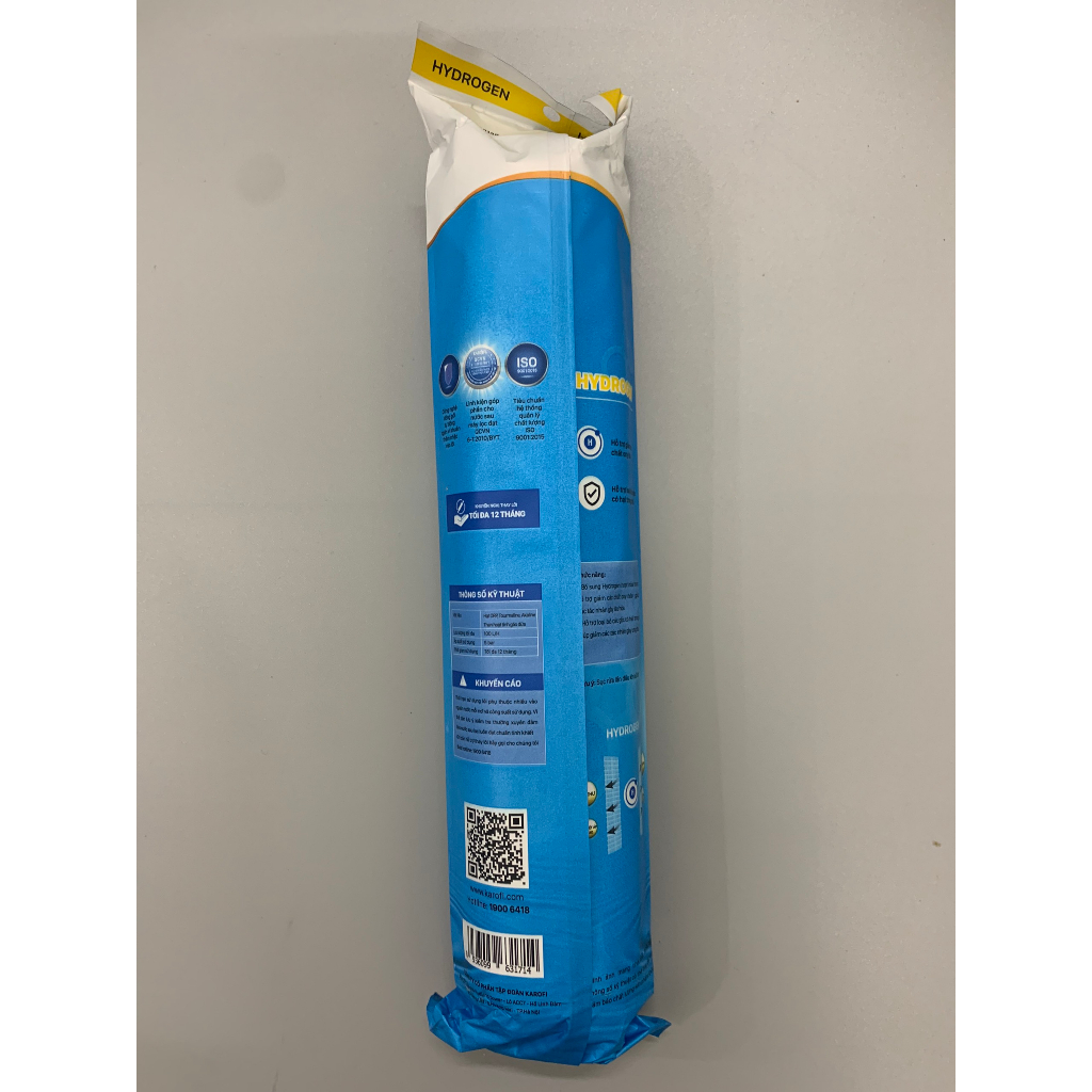 Lõi Lọc Nước Hydrogen Karofi Số 10 Chức Năng Bổ Sung Hydrogen Giảm Tác Nhân Gây Lão Hóa