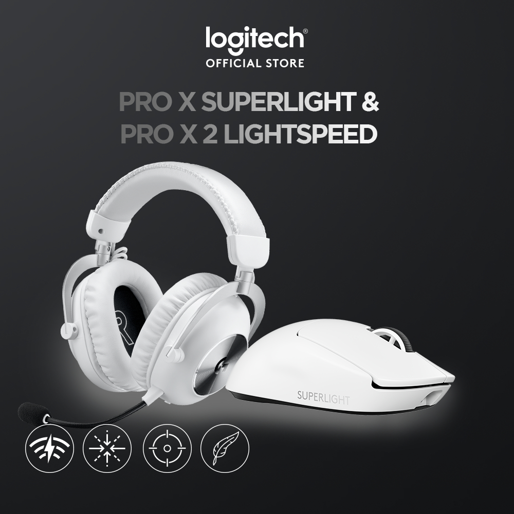 Logitech G Pro X 2 – Chuột Gaming Logitech G Pro X Superlight 2 và Tai nghe Logitech G Pro X 2