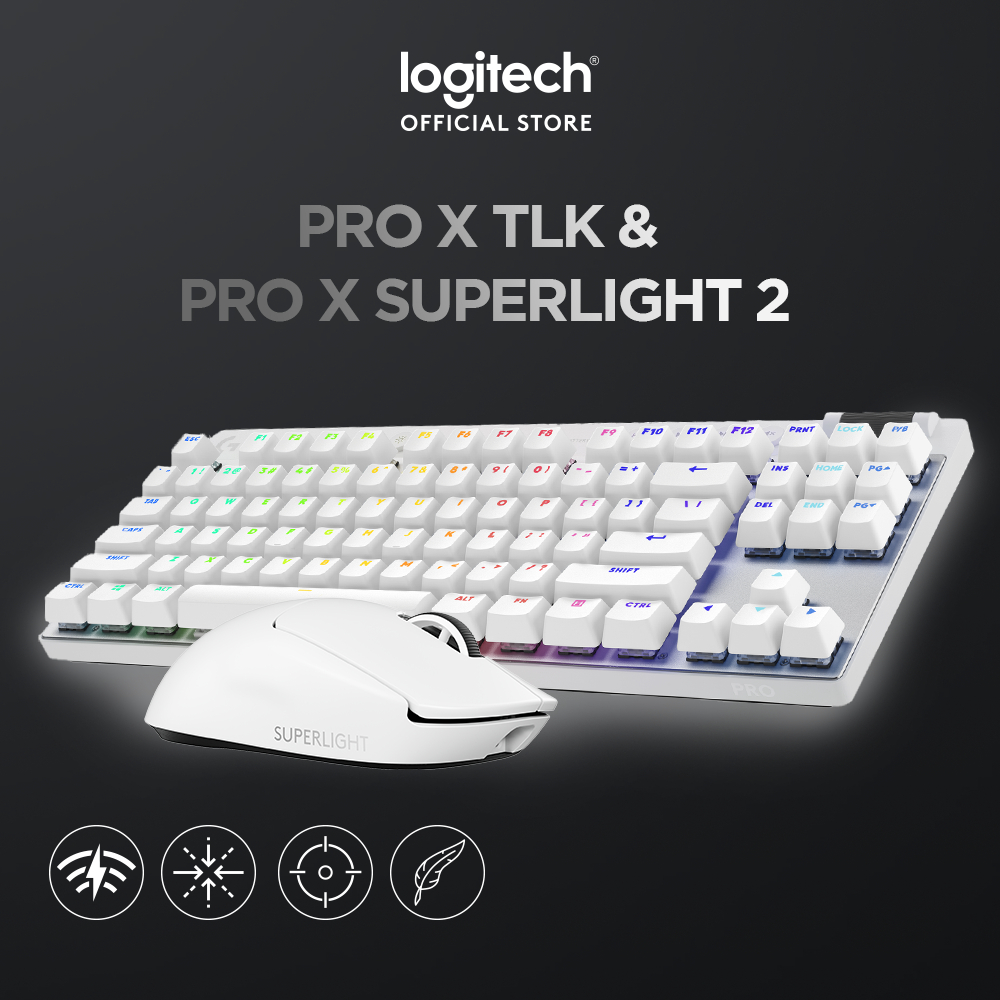 Logitech G Pro X 2 – Bàn phím gaming Logitech G Pro X 2 TKL và Chuột Gaming Logitech G Pro X Superlight 2