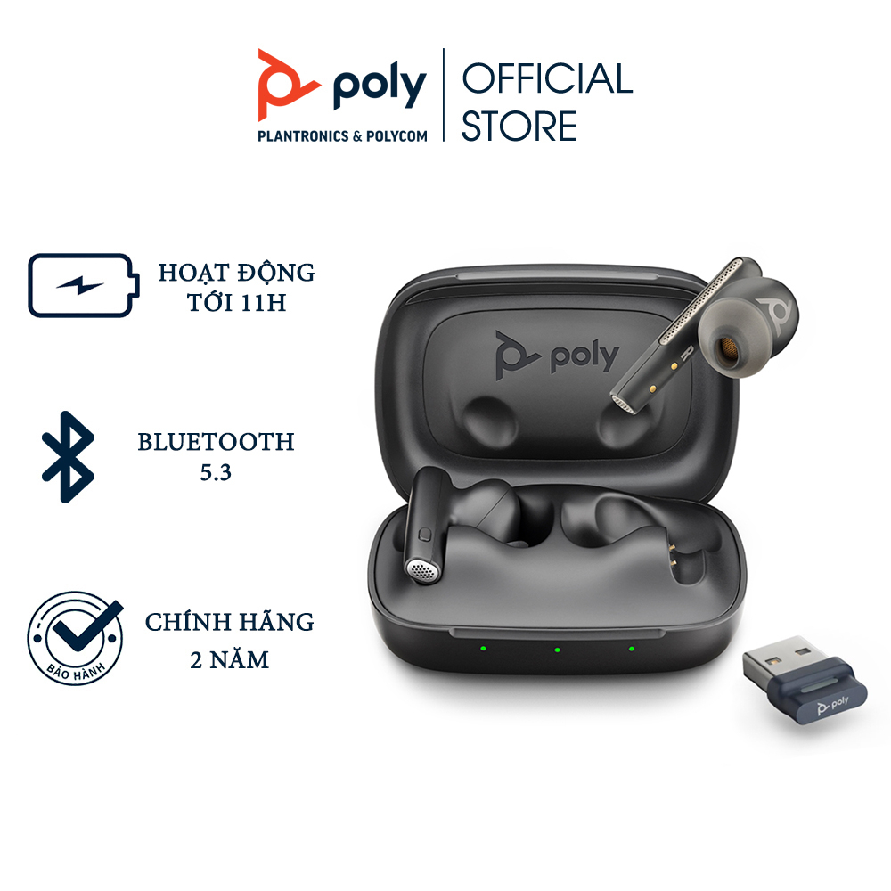 Tai Nghe True Wireless Poly Voyager Free 60 UC | Shopee Việt Nam