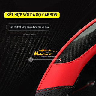 Bọc Vô Lăng Ô Tô Bọc Vô Lăng Carbon Cao Cấp Size38 Mang Lại Cảm Giác Chắc Tay Khi Lái Xe Bền Đẹp