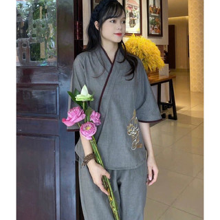 Xéo An Nữ # Đồ Lam Nữ Đi Chùa