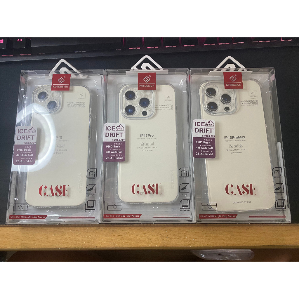 Ốp silicon trong hộp KST Design Iphone 15/Pro/Promax | Shopee Việt Nam