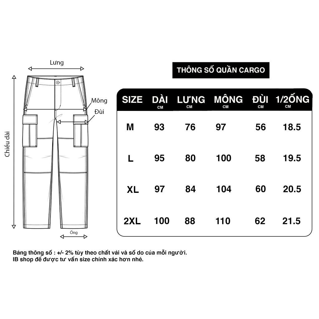 Ảnh Quần kaki nam túi hộp ống đứng kiểu cargo KQSTYLING form relaxed fit cotton premium đen 3