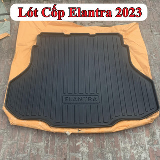 Lót Cốp Hyunhdai Elantra 2016-2023 Chống Mài Mòn Gấp Mép (Hàng Nội Địa Trung)