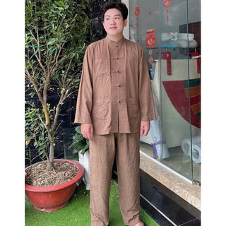LTụ Thêu 3TuíTay Dài ẤnĐộ Cao Cấp # Quần Áo Nam Đi Chùa
