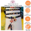 Chuỗi/vòng tay trầm hương sánh chìm thật 6ly 108 hạt mix ngũ điếu màu hồng nhạt và túi tiền 10 ka-Trầm hương Hội an..