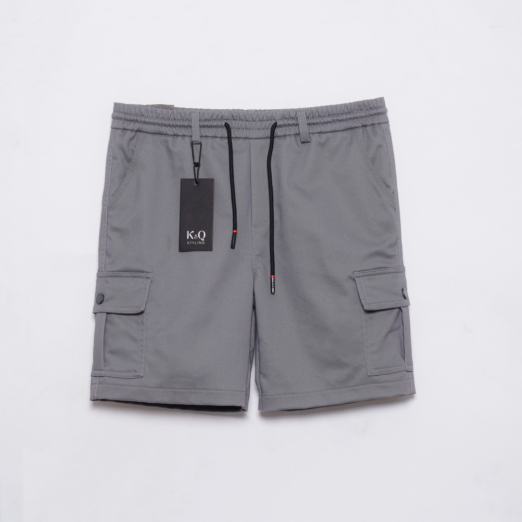Ảnh Quần short túi hộp kaki co giãn KQSTYLING form trẻ chung năng động 3
