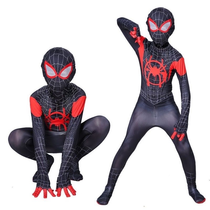Bộ cosplay Spiderman thun mỏng cao cấp