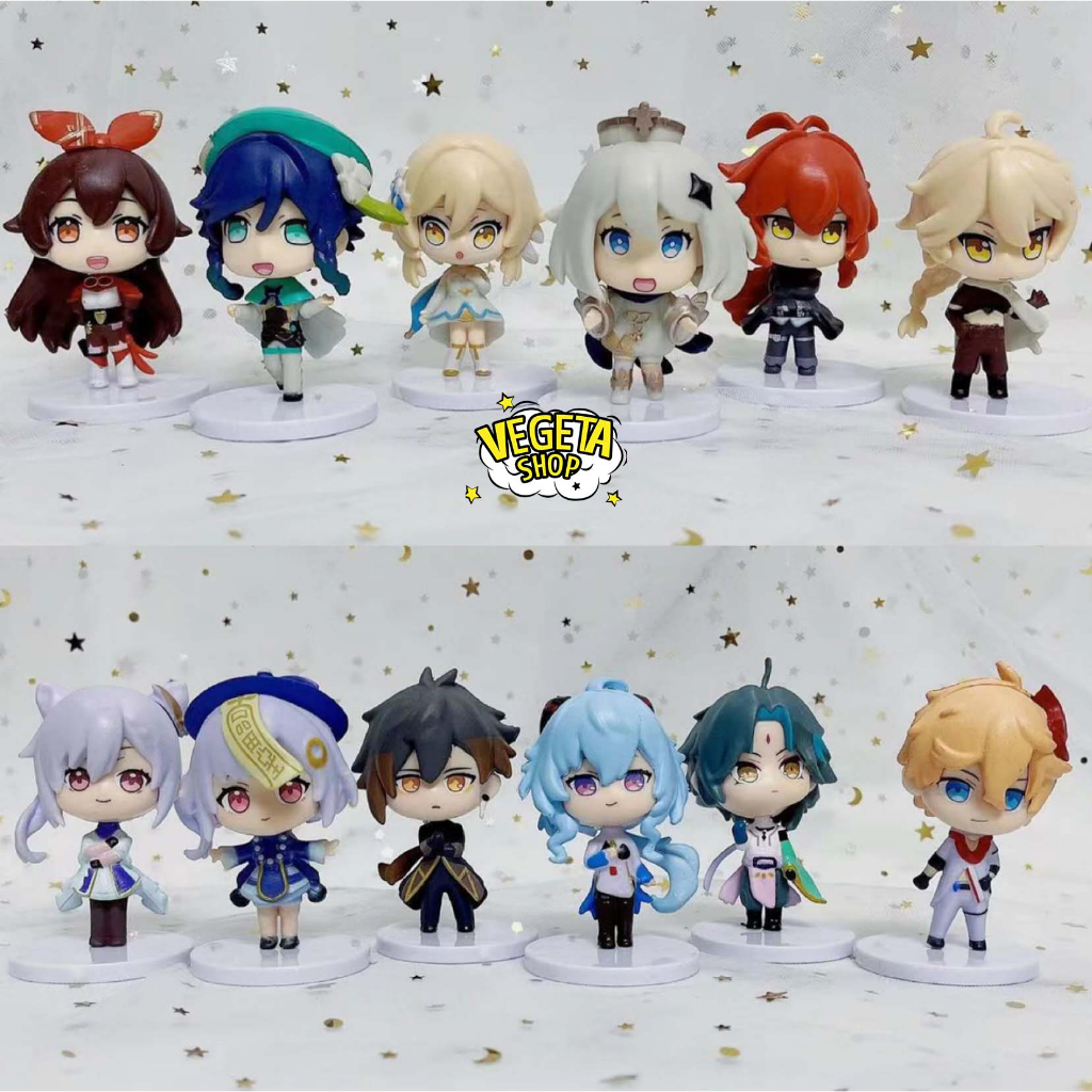 Compte Genshin Impact AR 50 - Personnages : Ganyu, Yoimiya, Venti, Keqing, Qiqi - EU