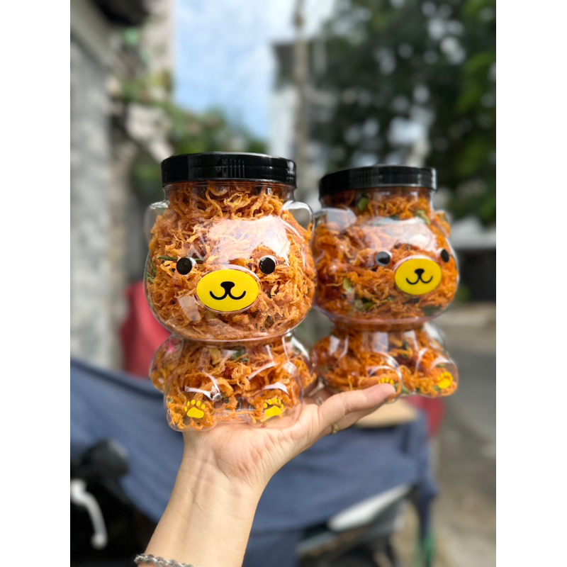 Khô Gà Lá Chanh 400G ( hủ gấu lớn )siêu cưng
