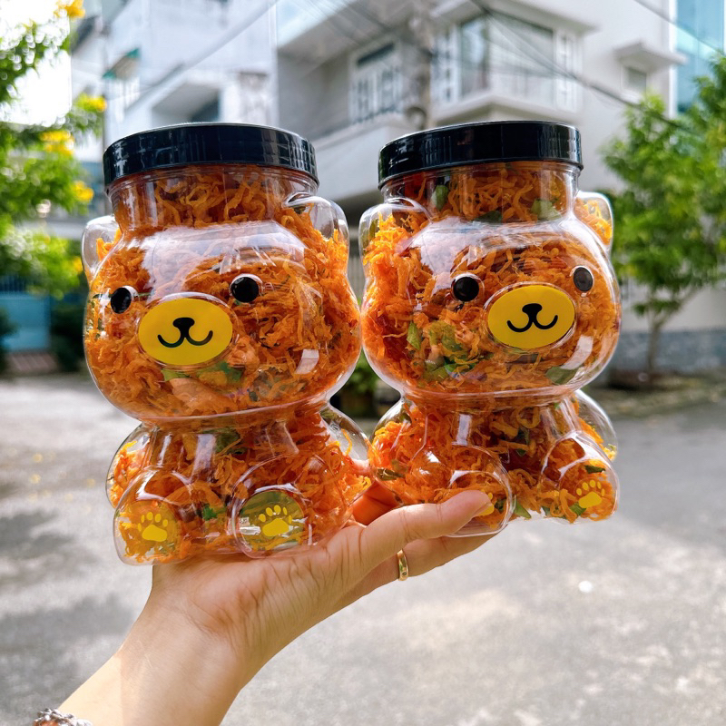 Khô Gà Lá Chanh 400G ( hủ gấu lớn )siêu cưng