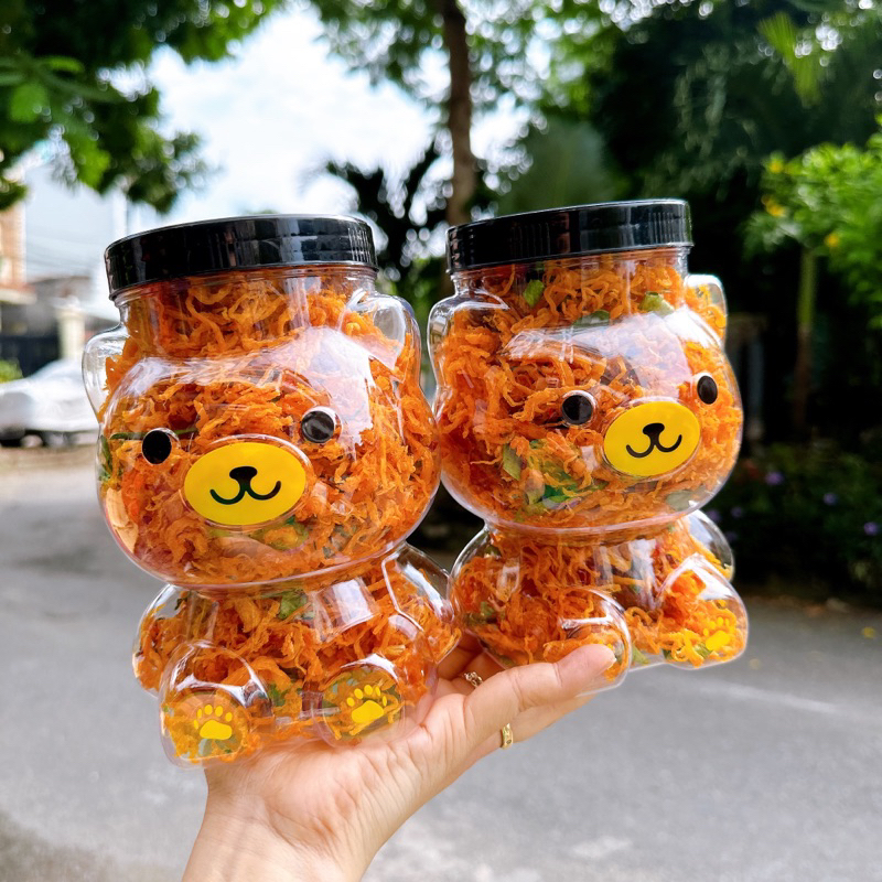 Khô Gà Lá Chanh 400G ( hủ gấu lớn )siêu cưng