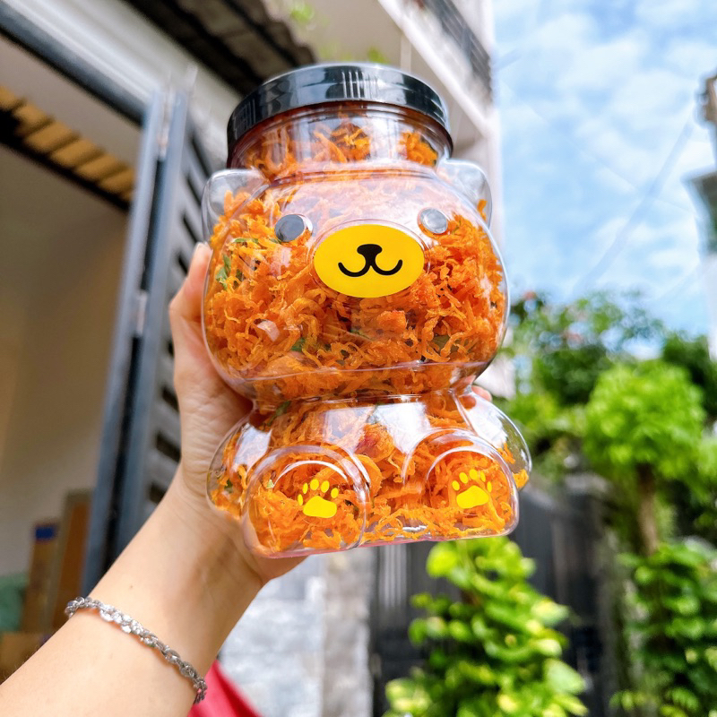 Khô Gà Lá Chanh 400G ( hủ gấu lớn )siêu cưng