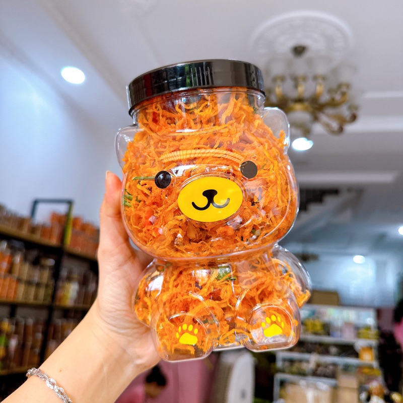 Khô Gà Lá Chanh 400G ( hủ gấu lớn )siêu cưng