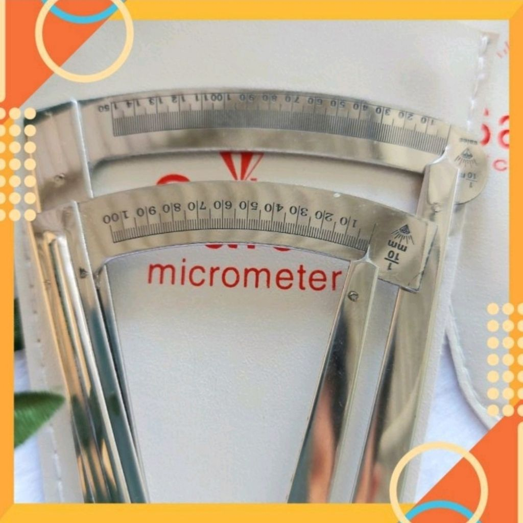 Thước kẹp cơ đo li zem mm đá quí kim cương hợp kim cao cấp hiệu Sa Les micrometer